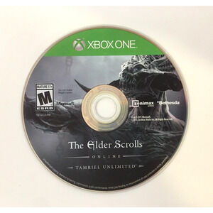 Elder Scrolls Online: Tamriel Unlimited (Microsoft Xbox One, 2015) Disc Only